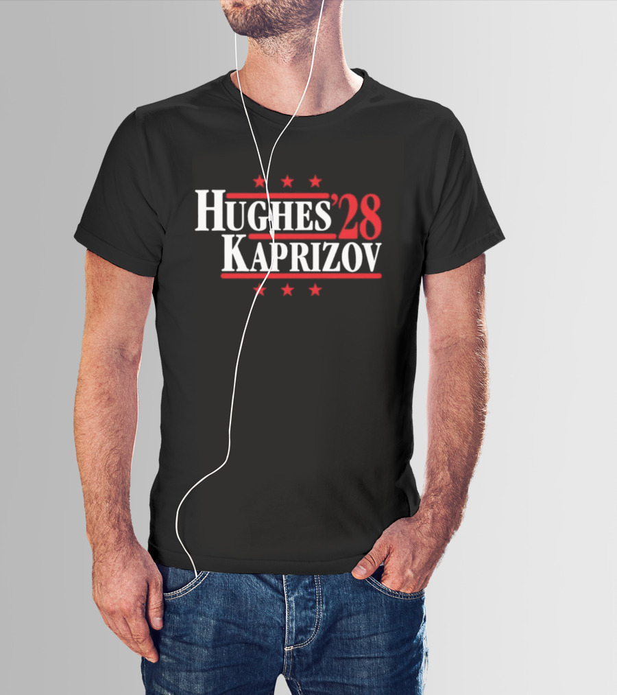 Hughes Kaprizov 28 Minnesota Wild NHL Hockey T-Shirt