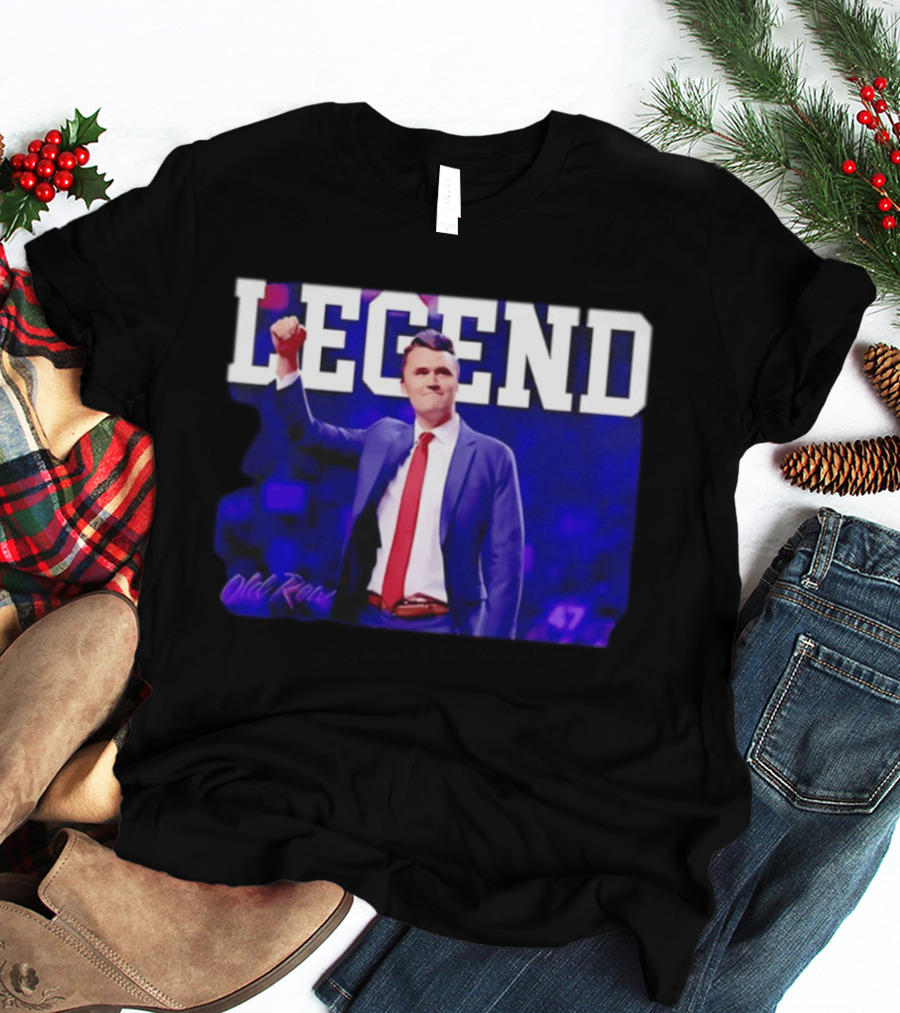Charlie Kirk Old Row Legend 47 T-Shirt