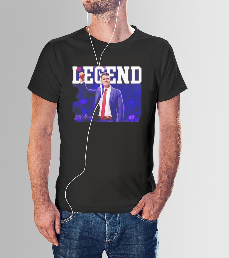Charlie Kirk Old Row Legend 47 T-Shirt