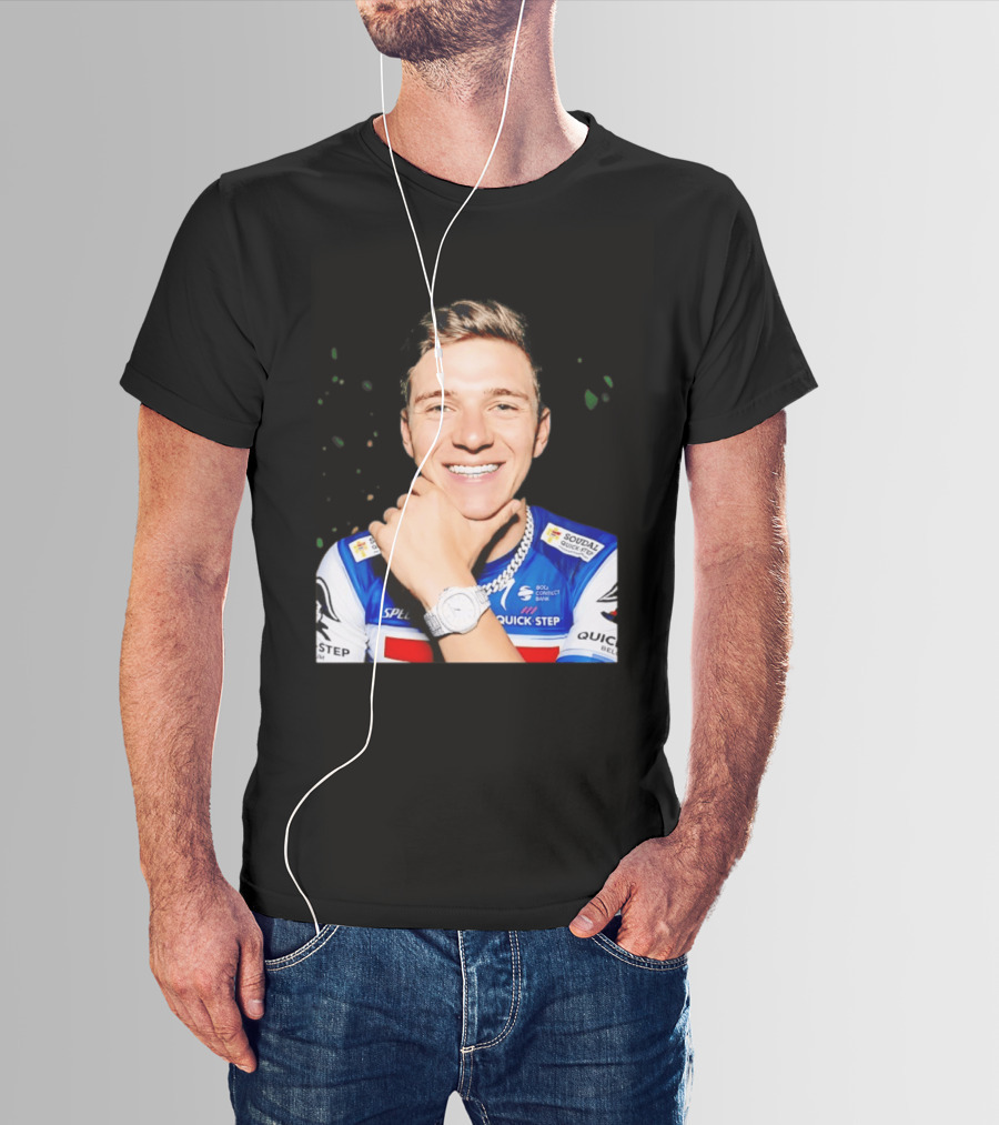 QUICK STEP Alpha Vinyl Remco Evenepoel Diamond Grillz And T-Shirt