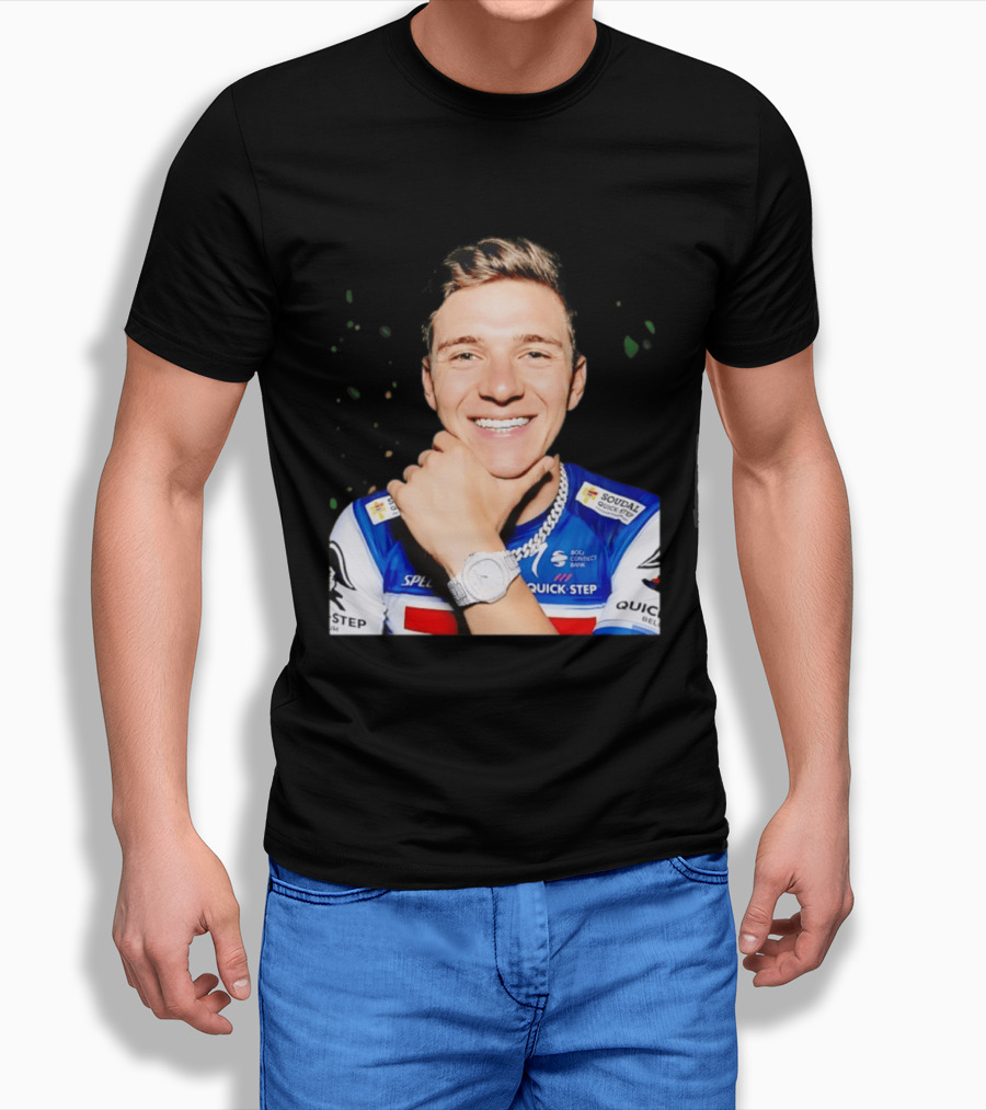 QUICK STEP Alpha Vinyl Remco Evenepoel Diamond Grillz And T-Shirt