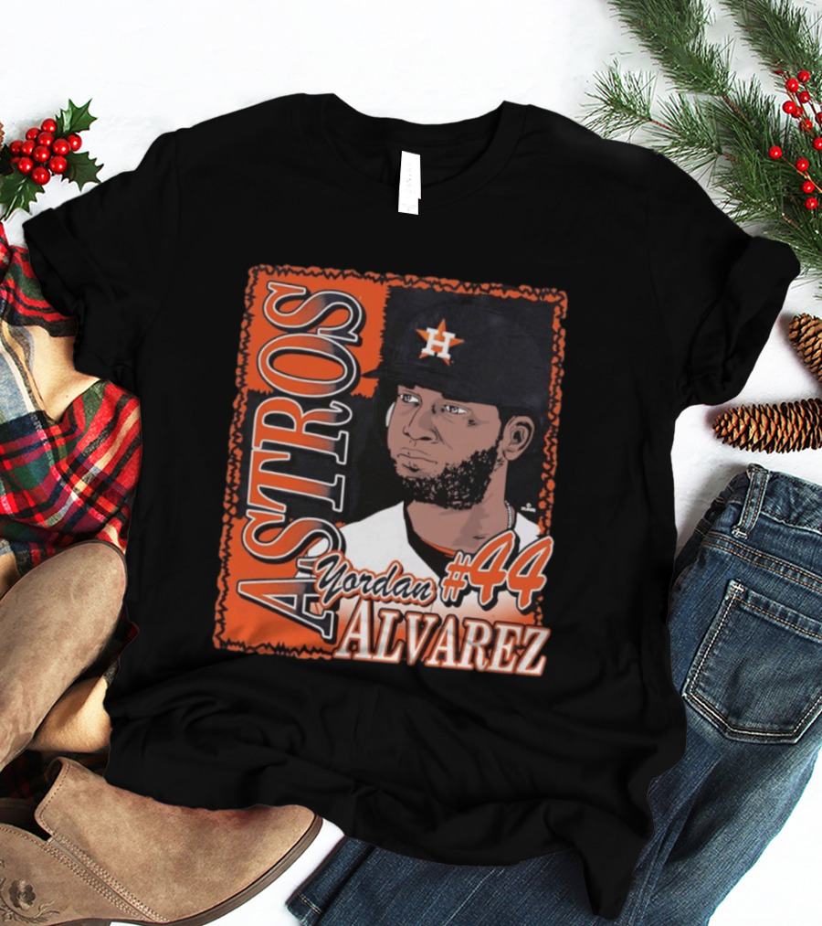 Astros Yordan Alvarez #44 Houston Baseball T-Shirt