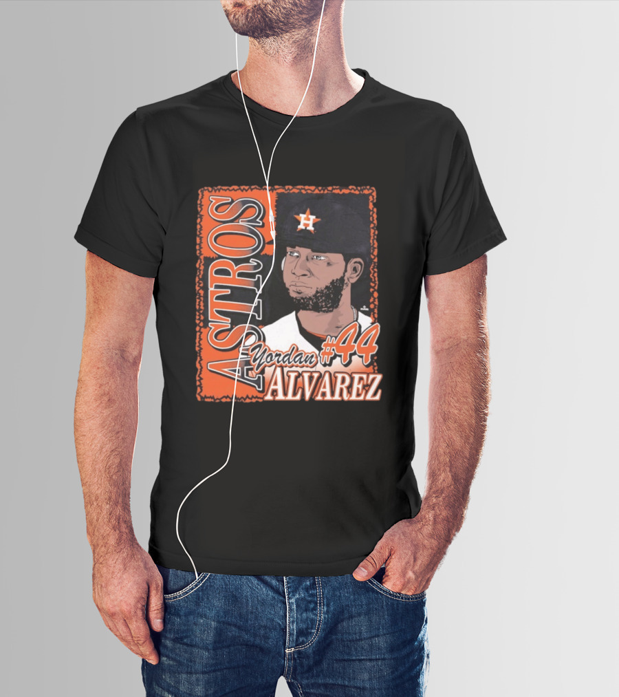 Astros Yordan Alvarez #44 Houston Baseball T-Shirt