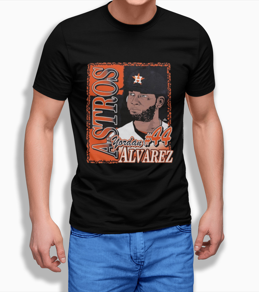 Astros Yordan Alvarez #44 Houston Baseball T-Shirt