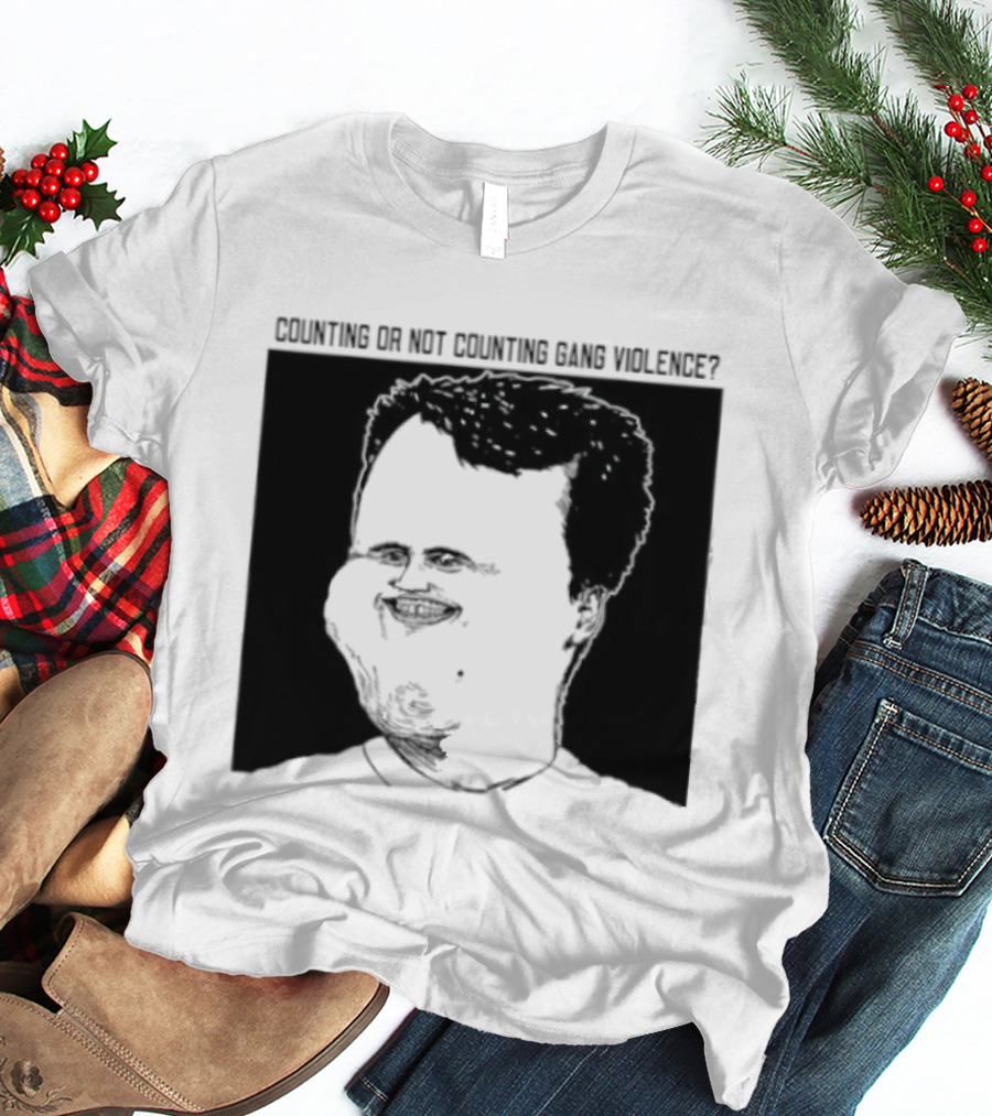 Charlie Kirk Counting Or Not Counting Gang Violence T-Shirt