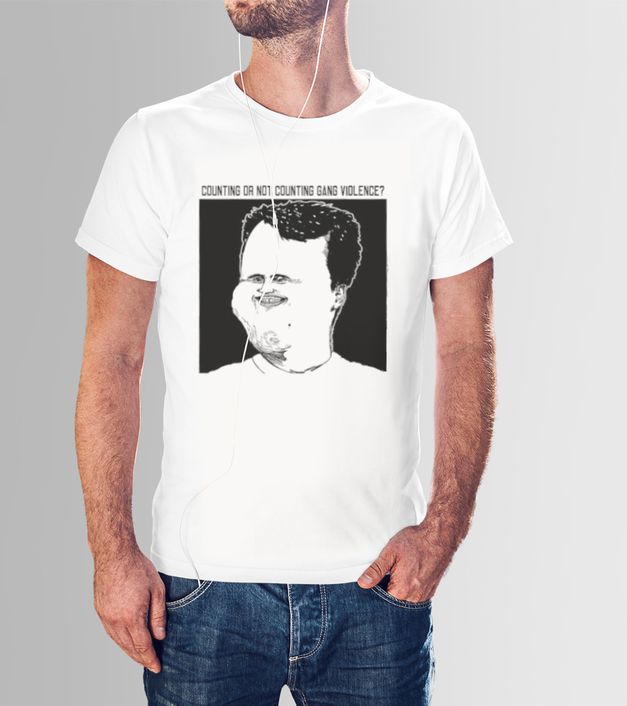 Charlie Kirk Counting Or Not Counting Gang Violence T-Shirt