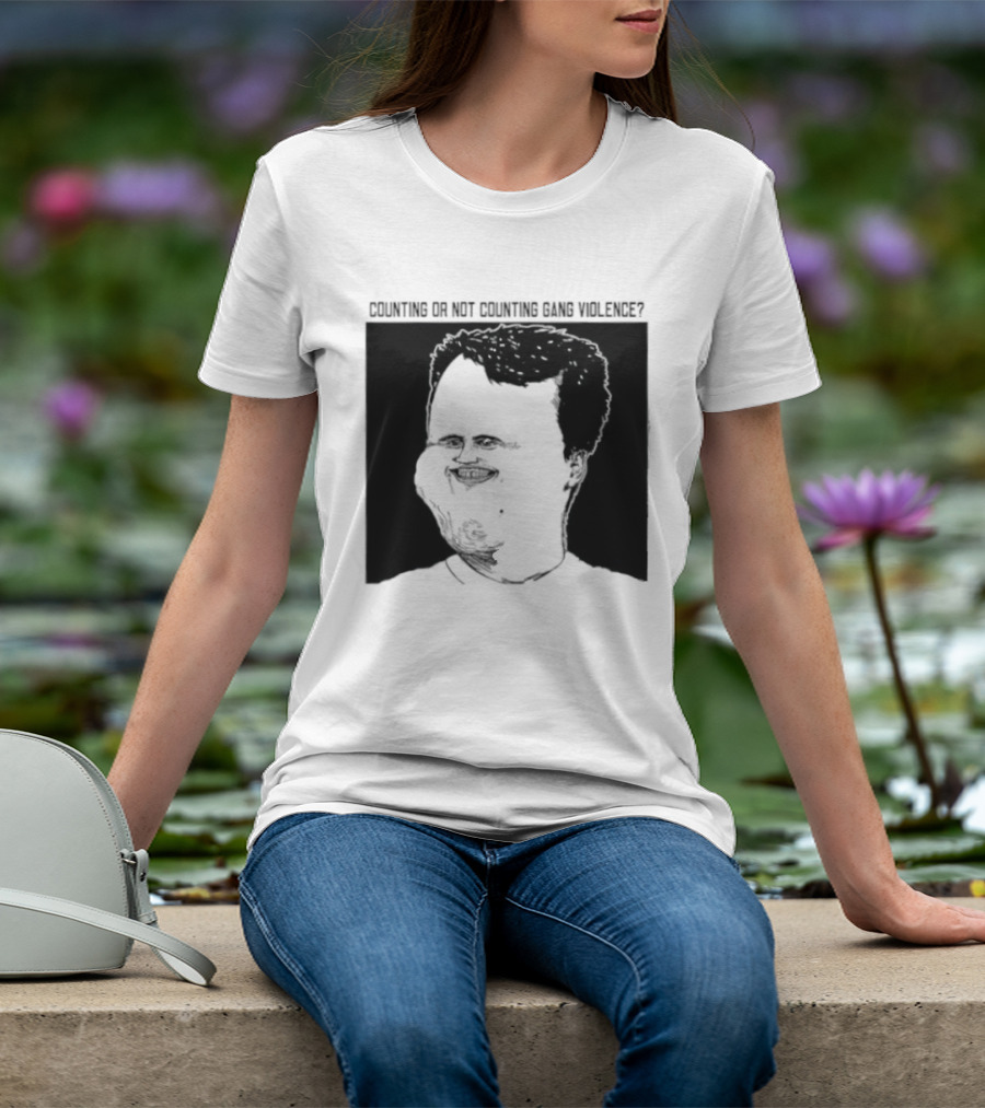 Charlie Kirk Counting Or Not Counting Gang Violence T-Shirt