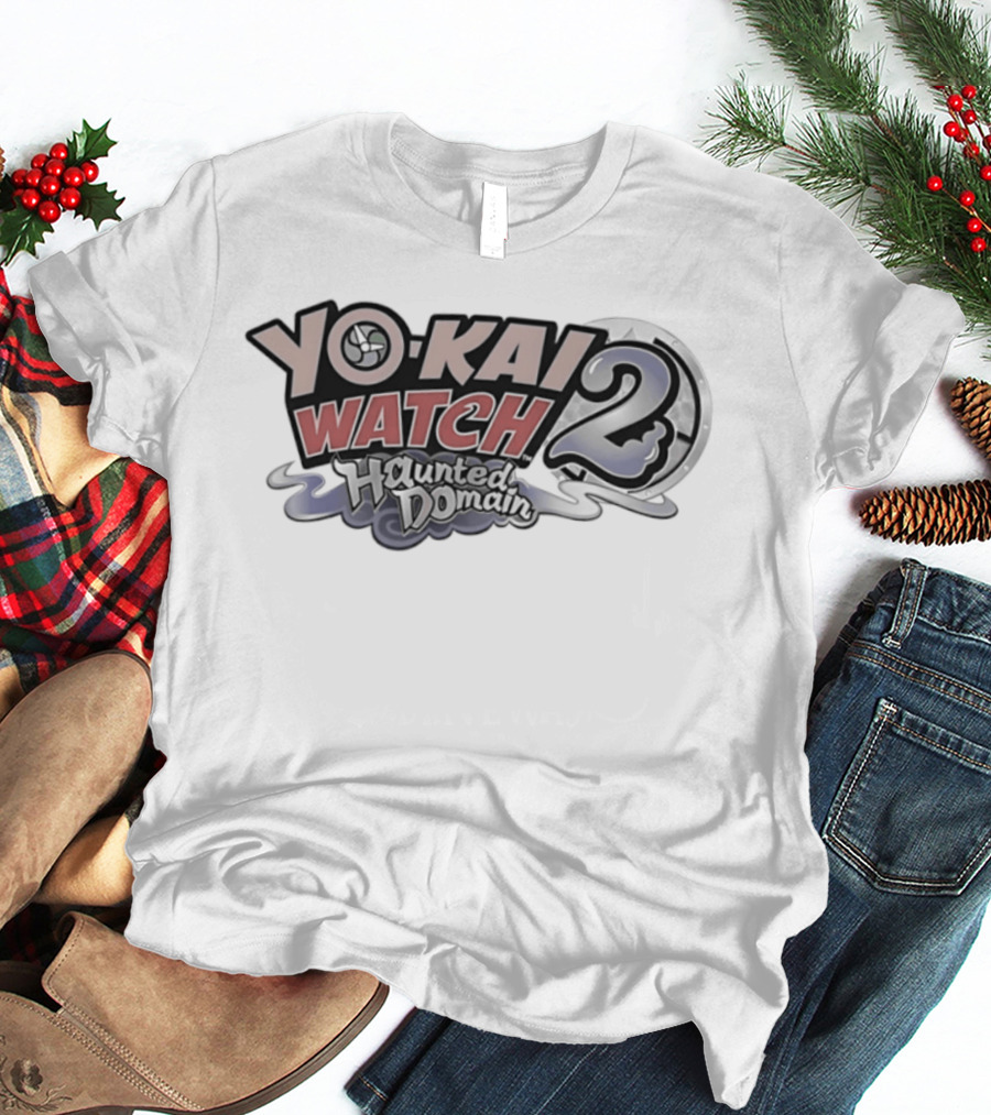 Yo Kai 2 Haunted Domain Popular Game Sequel T-Shirt