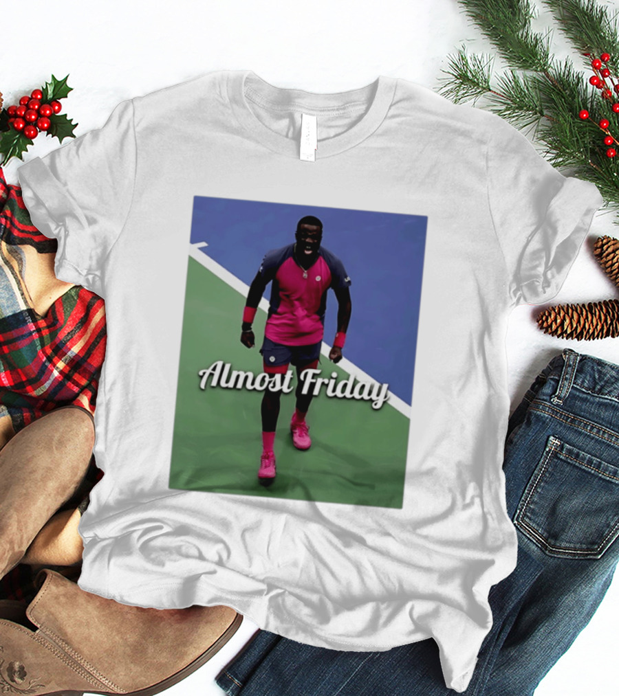 Frances Tiafoe Big FOE Almost Friday Tennis T-Shirt
