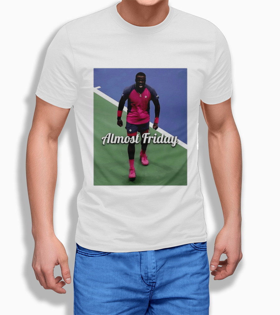 Frances Tiafoe Big FOE Almost Friday Tennis T-Shirt