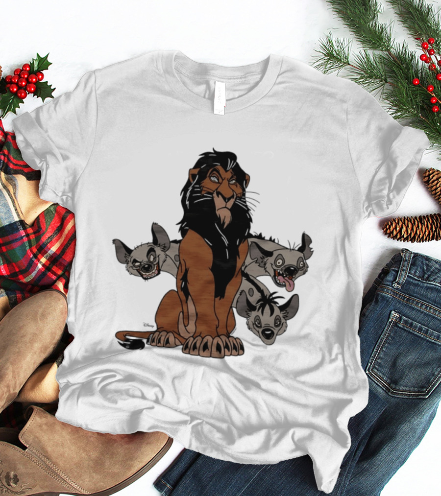 Lion King Scar And Hyenas Troupe T-Shirt