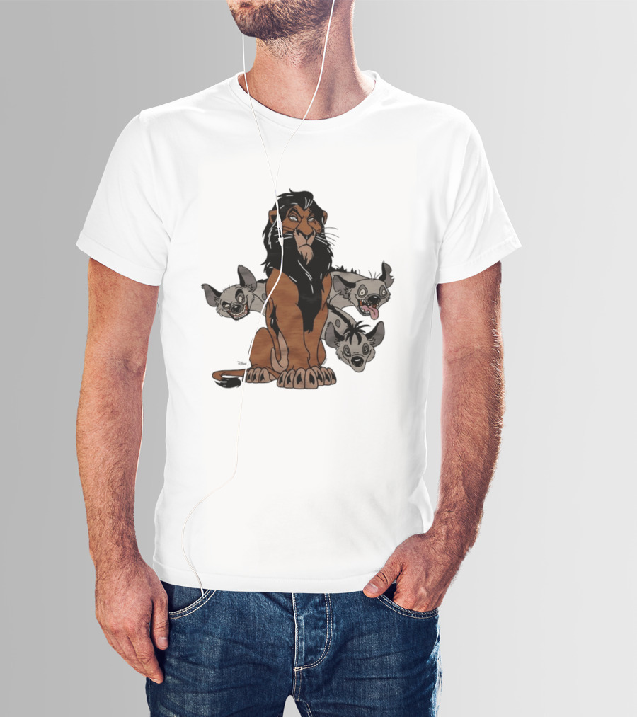 Lion King Scar And Hyenas Troupe T-Shirt