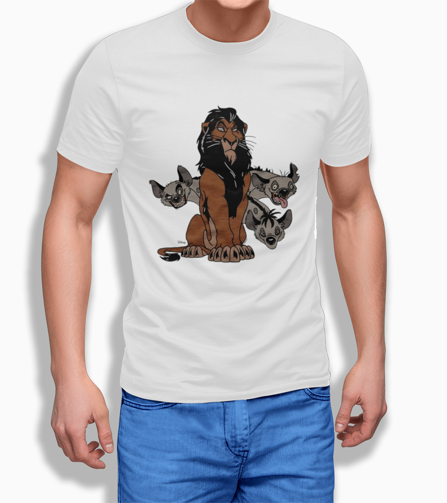 Lion King Scar And Hyenas Troupe T-Shirt