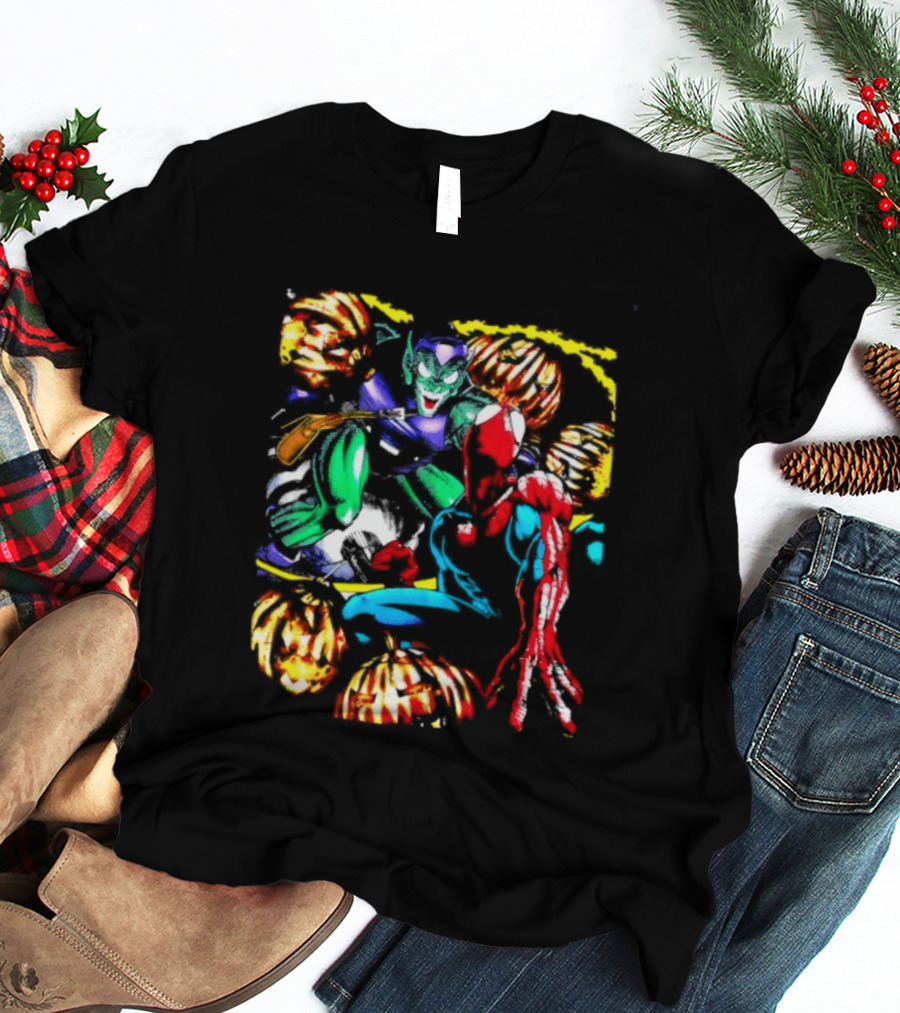 Green Goblin Pumpkin Bombs Marvel Comics T-Shirt