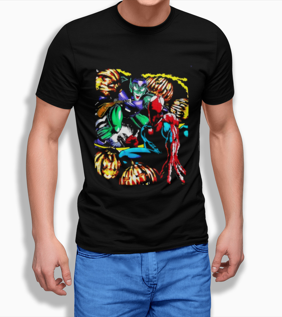 Green Goblin Pumpkin Bombs Marvel Comics T-Shirt