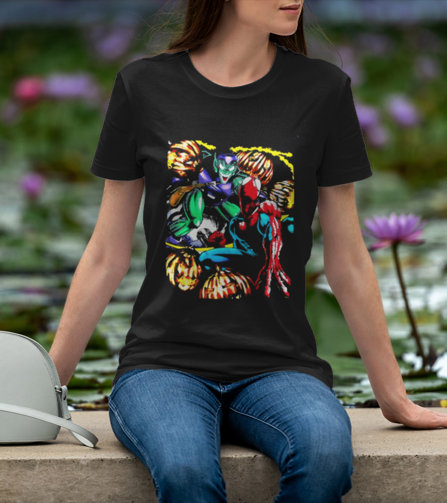 Green Goblin Pumpkin Bombs Marvel Comics T-Shirt