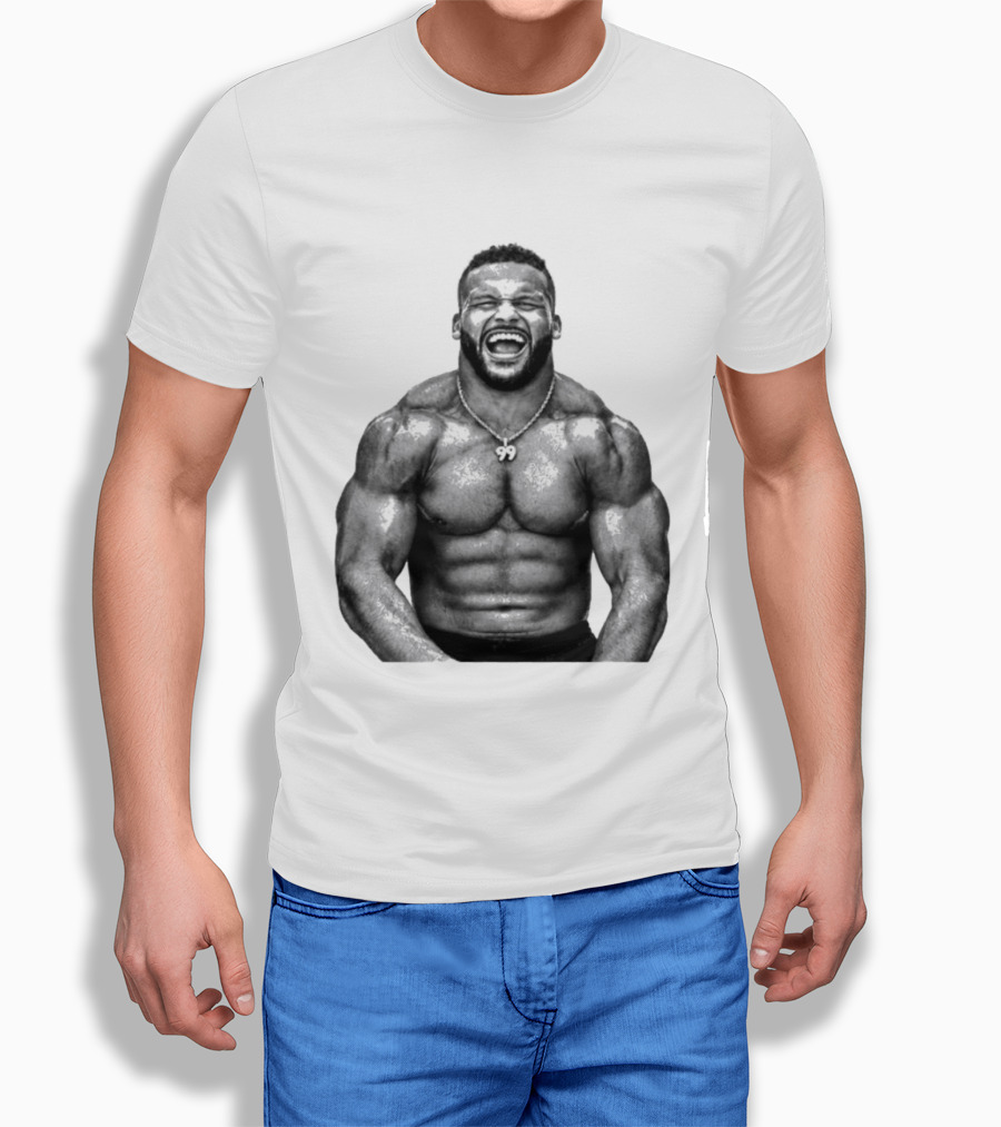 Aaron Donald Muscle Pose No Meme 99 Necklace T-Shirt