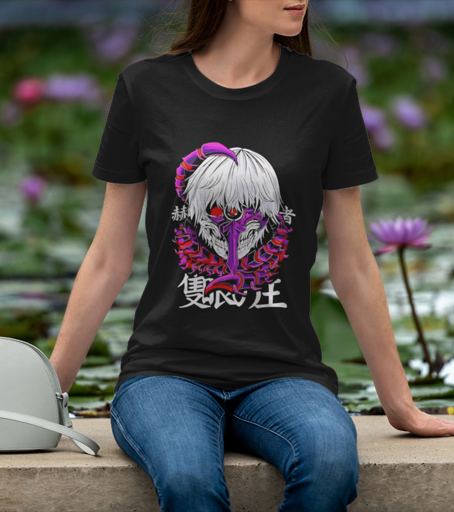 Tokyo Kaneki Kakuja Mask Heroic Stance T-Shirt