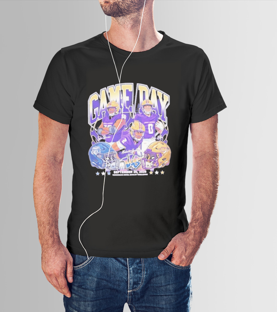 Game Day Nakian Jackson Cole Keller Tyler Brown JMU Vs ODU September 26 2026 T-Shirt