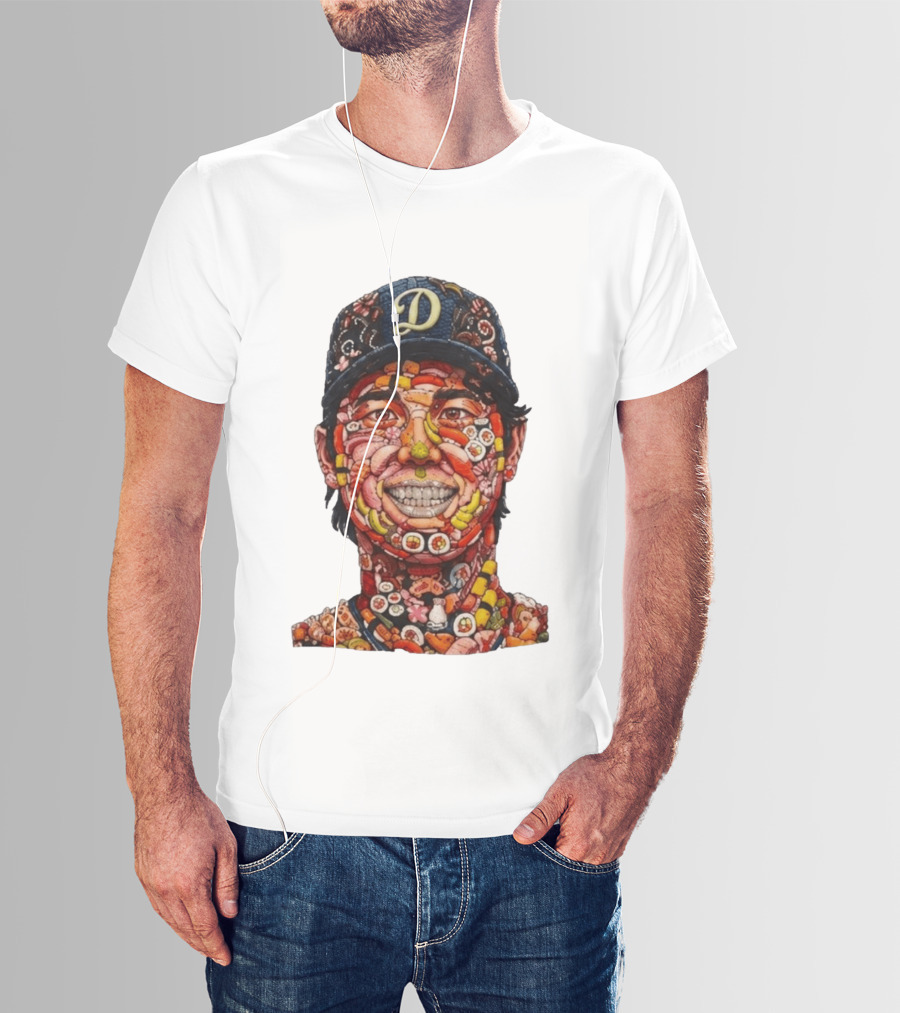 Dodgers Shohei Ohtani ZooCorp Foods Snacks T-Shirt