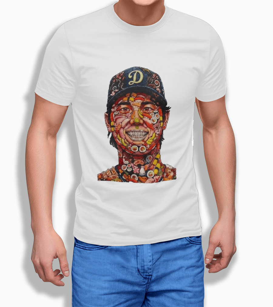 Dodgers Shohei Ohtani ZooCorp Foods Snacks T-Shirt