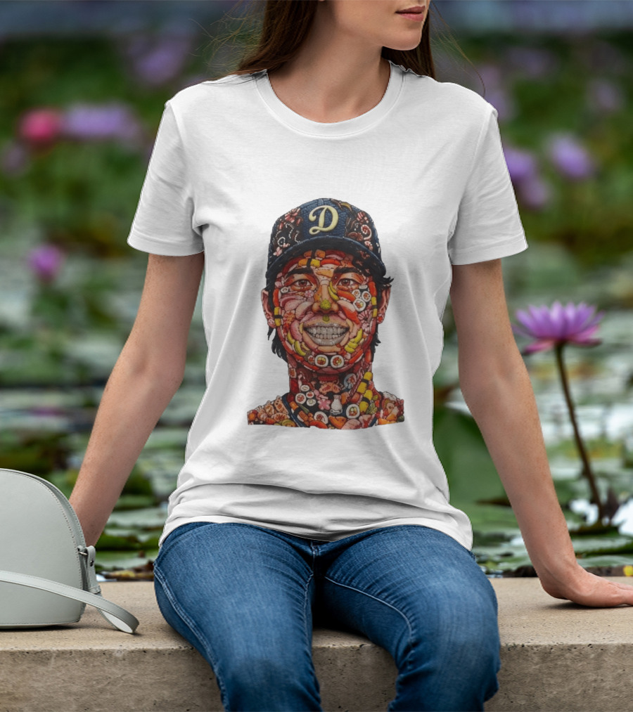 Dodgers Shohei Ohtani ZooCorp Foods Snacks T-Shirt