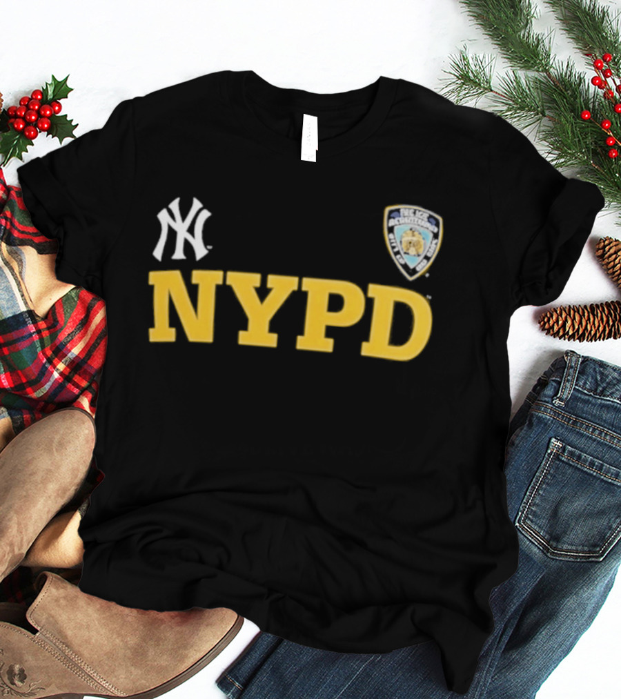 NY Yankees NYPD Honor 911 First Responders 2026 T-Shirt