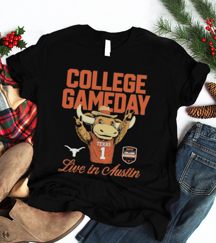 Ohio State Vs Texas ESPN College Gameday Live In Austin TX T-Shirt