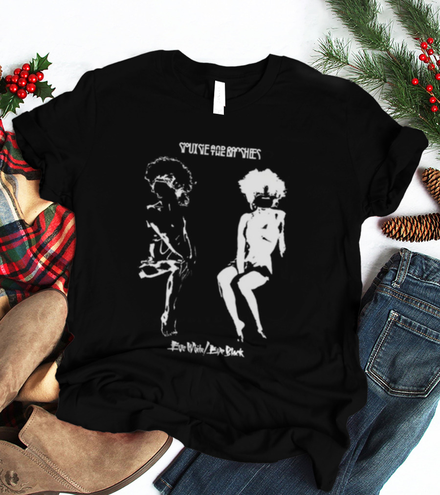 Siouxsie And The Banshees Eve White Eve Black T-Shirt