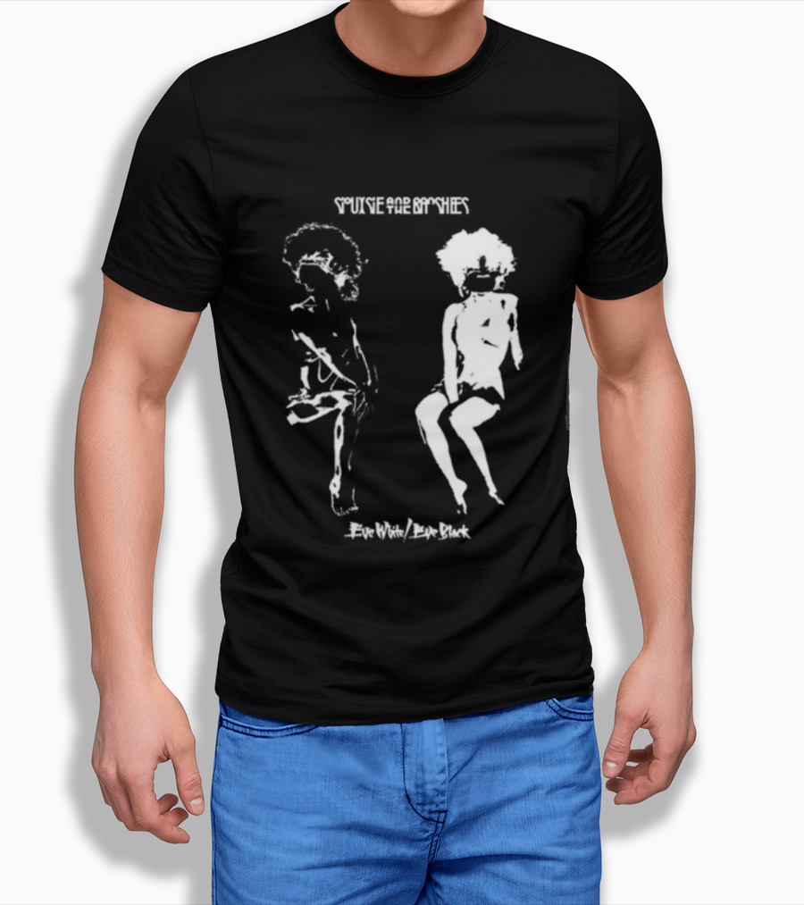 Siouxsie And The Banshees Eve White Eve Black T-Shirt