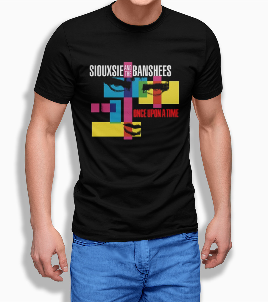 Siouxsie And The Banshees Once Upon A Time 2026 Multicolor Blocks T-Shirt