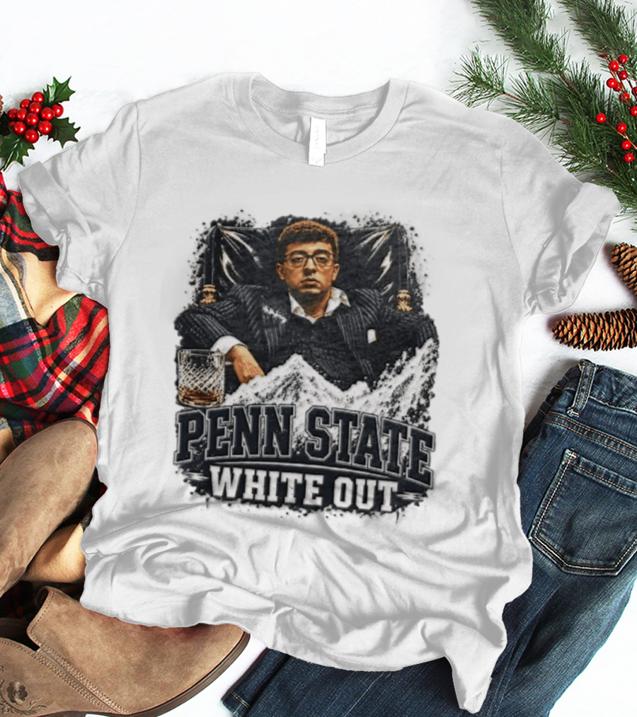 Penn State White Out Man In Suit Nittany Lions T-Shirt