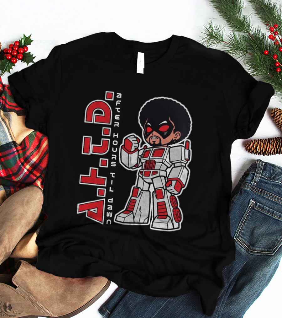 The Weeknd A.F.T.D. After Hours Til Dawn 2026 Asia Tour Tokyo Japan Gundam Pop Up T-Shirt