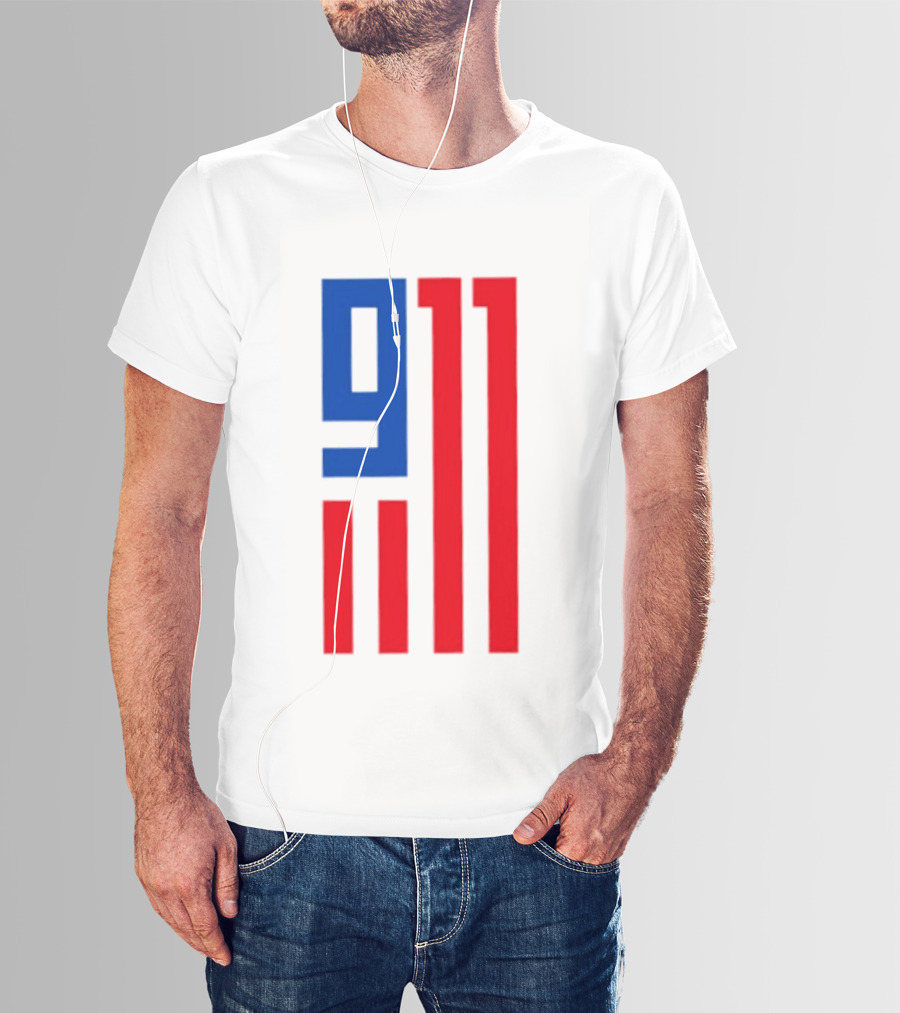 9/11 American Flag USA Patriotic September 11 T-Shirt
