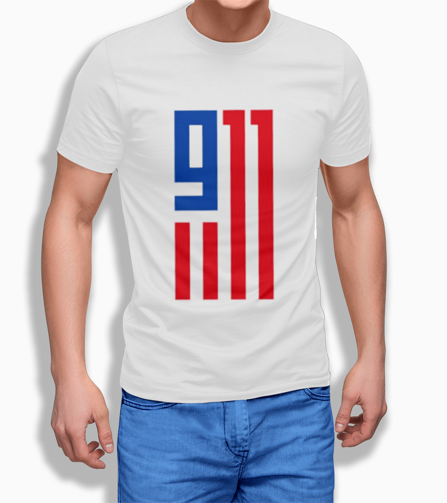 9/11 American Flag USA Patriotic September 11 T-Shirt