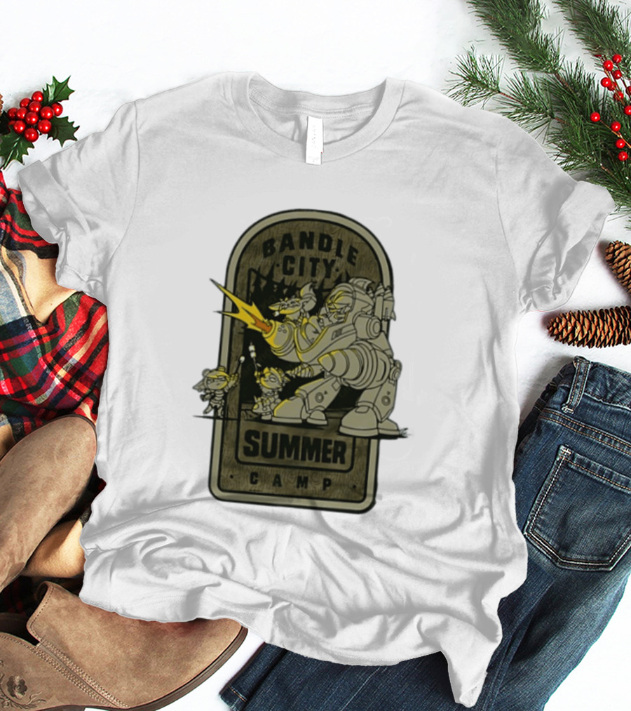 Bandle City Summer Camp League Of Legends Character Battle Scene T-Shirt