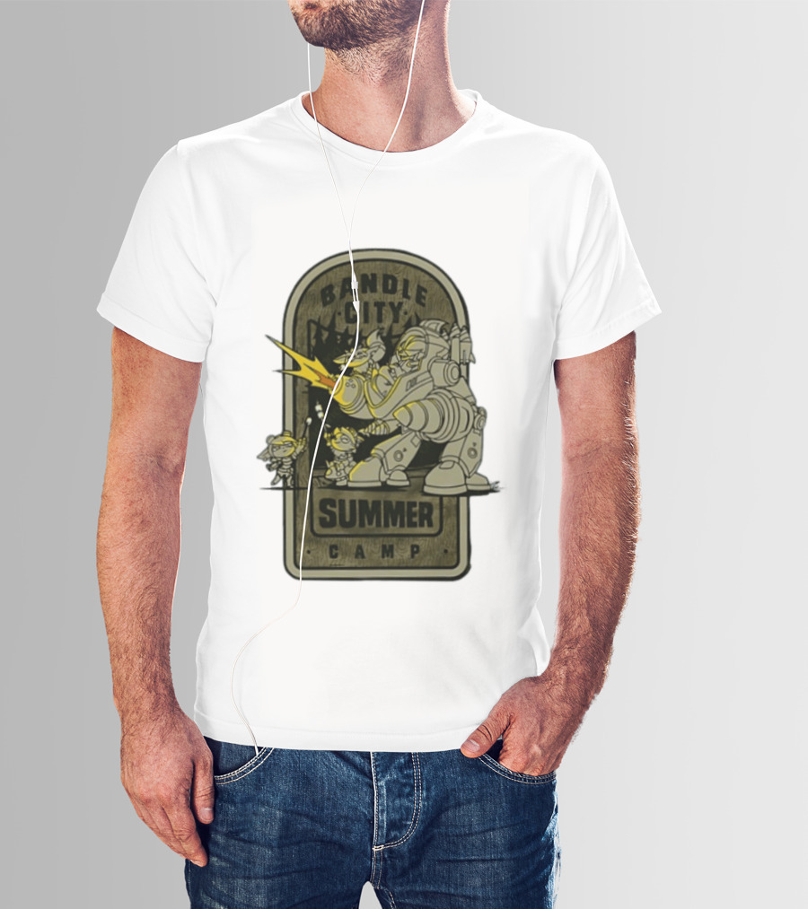 Bandle City Summer Camp League Of Legends Character Battle Scene T-Shirt