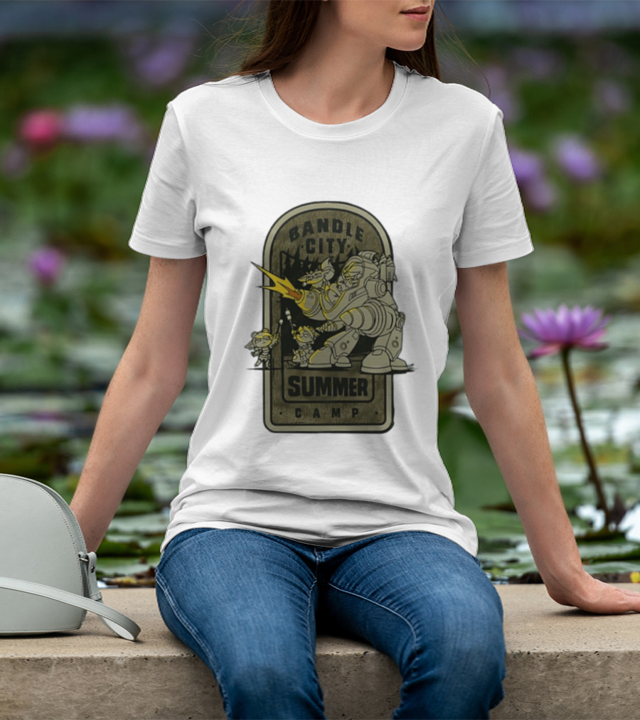 Bandle City Summer Camp League Of Legends Character Battle Scene T-Shirt