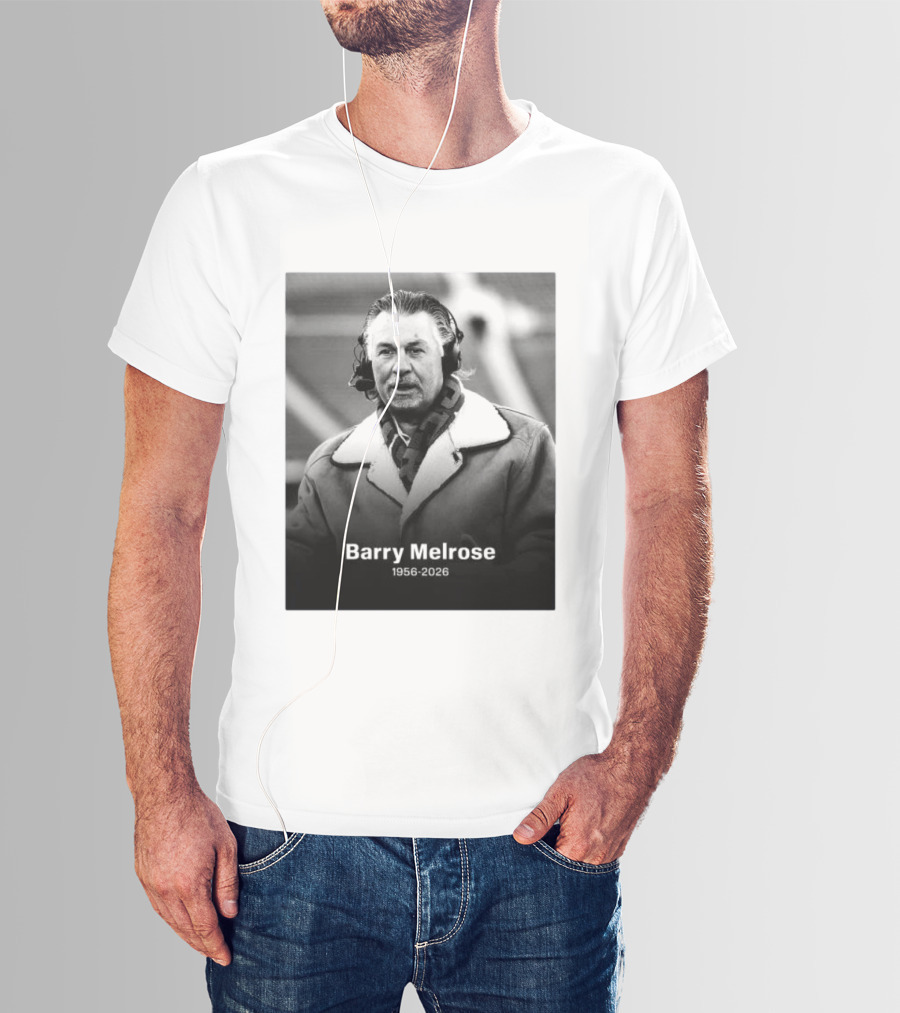 Barry Melrose NHL Player Coach And Analyst 1956 2026 T-Shirt
