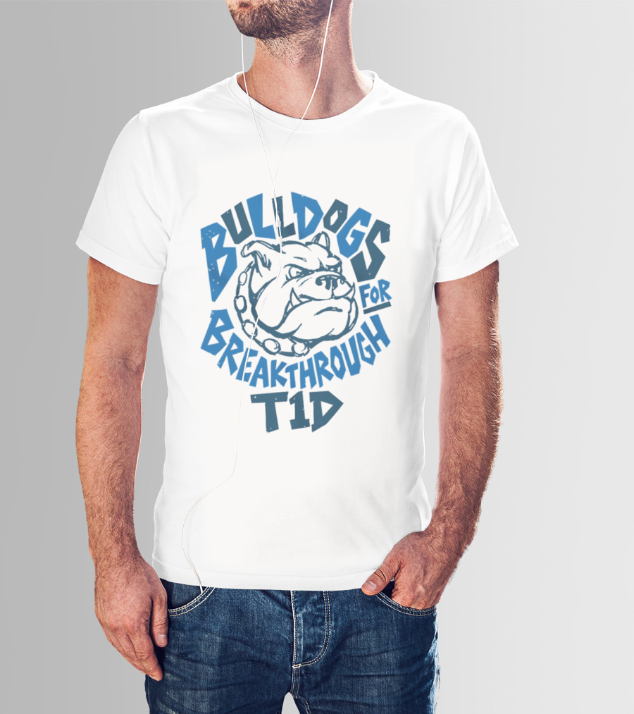 Bulldogs For Breakthrough T1D T-Shirt