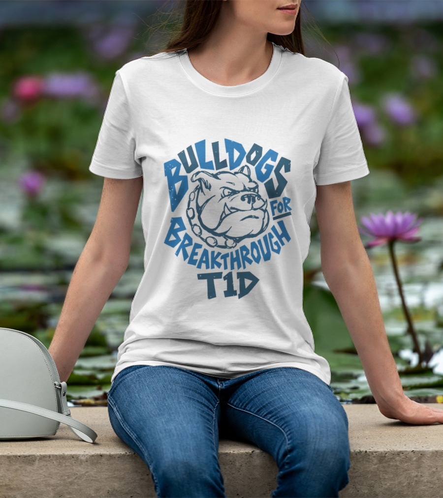 Bulldogs For Breakthrough T1D T-Shirt
