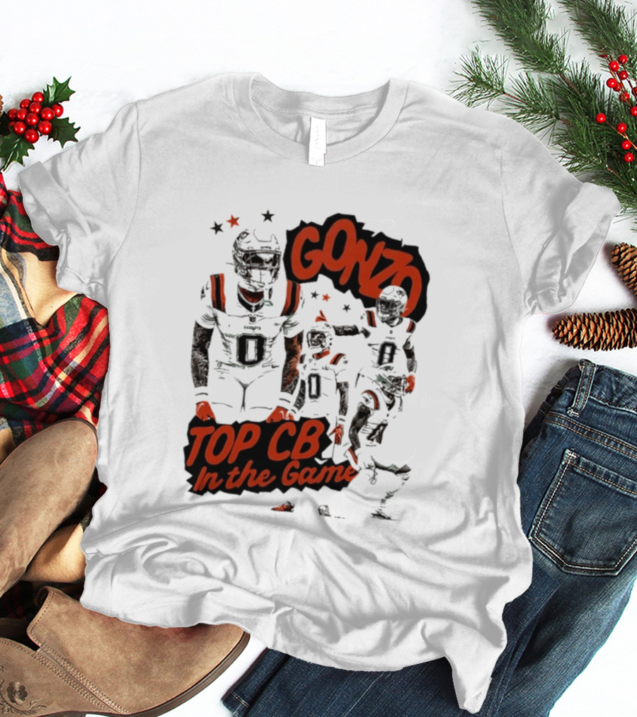 Gonzo Top CB In The Game New England Patriots T-Shirt