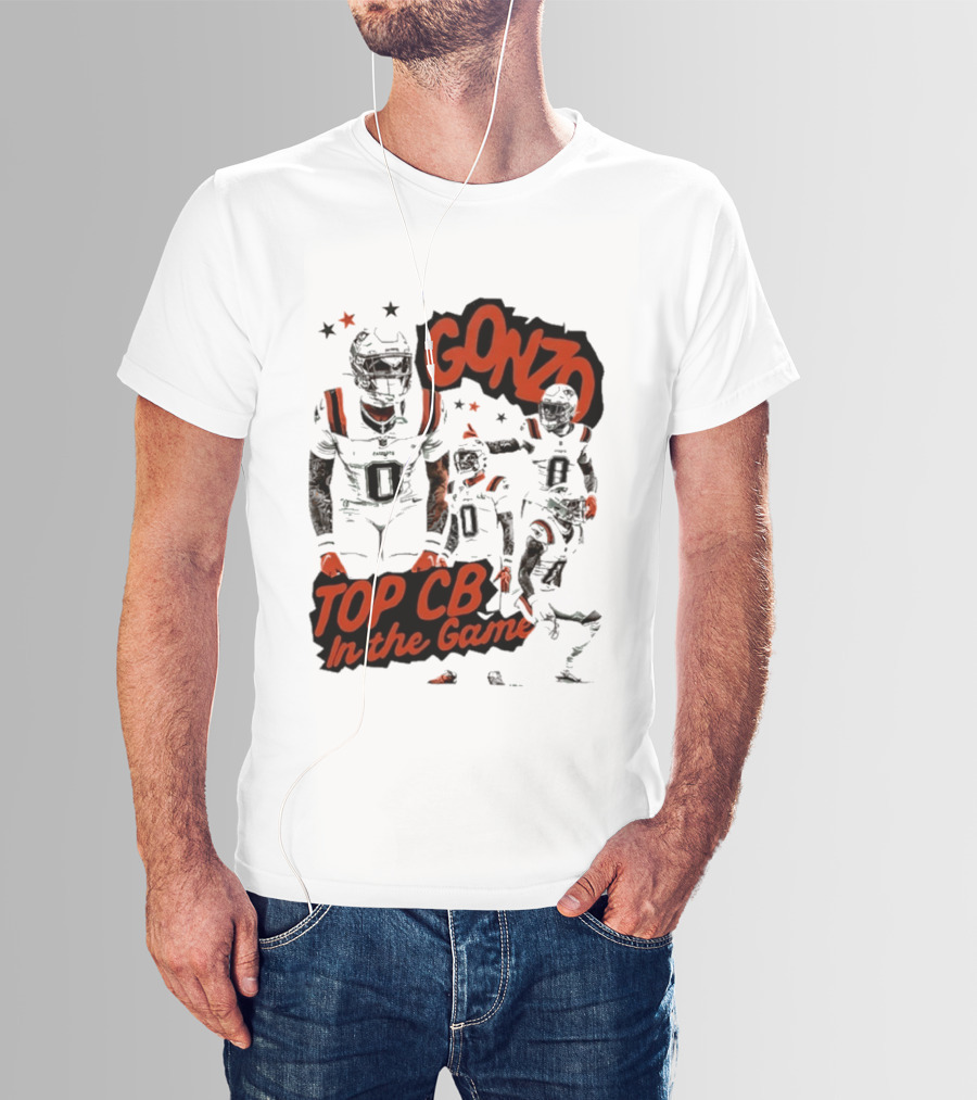 Gonzo Top CB In The Game New England Patriots T-Shirt