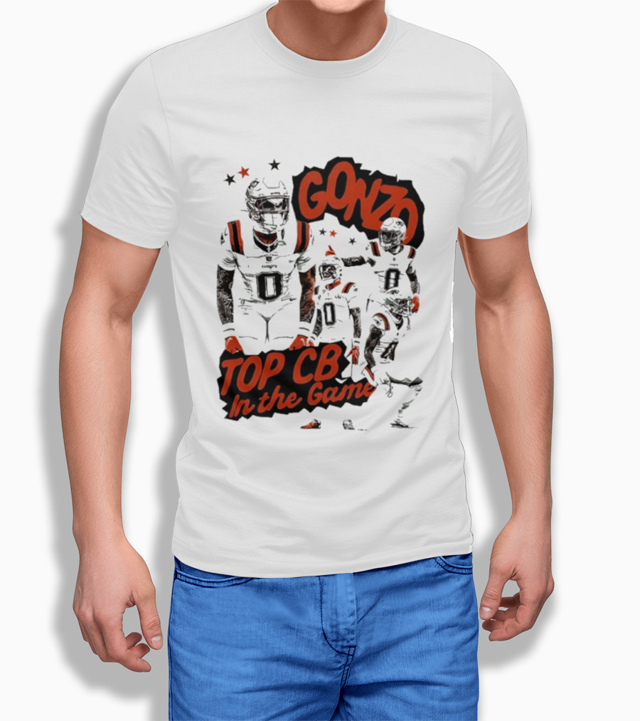 Gonzo Top CB In The Game New England Patriots T-Shirt