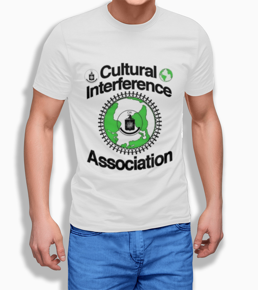 Cultural Interference Association Green Globe T-Shirt