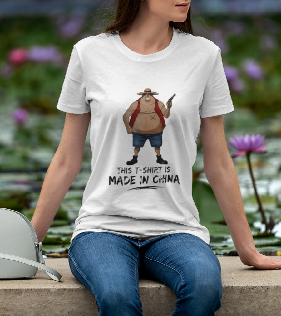 Demaro Black One Piece This Is Made In China Anime T-Shirt