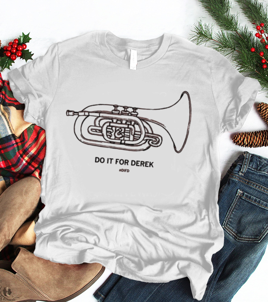 Do It For Derek DIFD French Horn T-Shirt