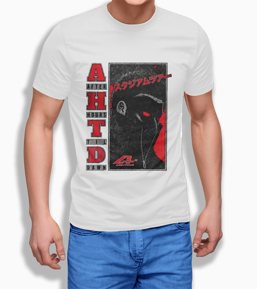The Weeknd After Hours Til Dawn 2026 Asia Tour Tokyo Japan Pop Up Anime A Asia Tour T-Shirt