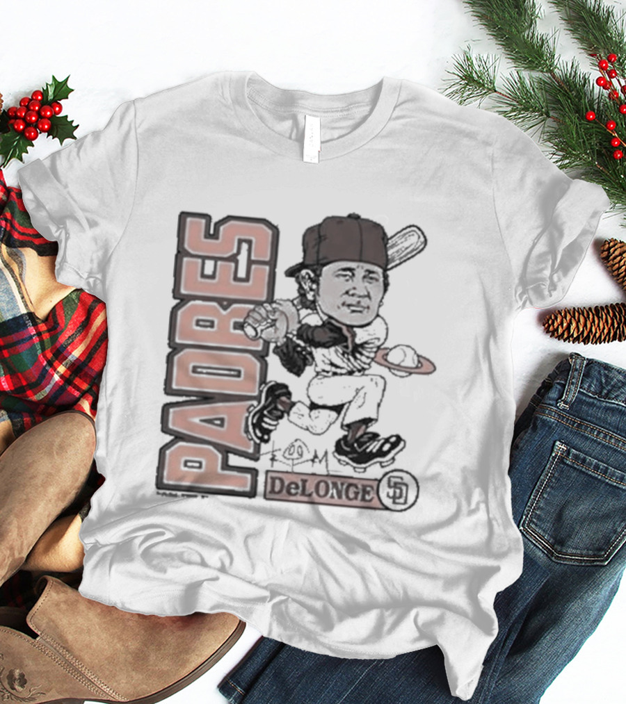 Tts Padres Homage Tom All Star Delonge Baseball Fan T-Shirt