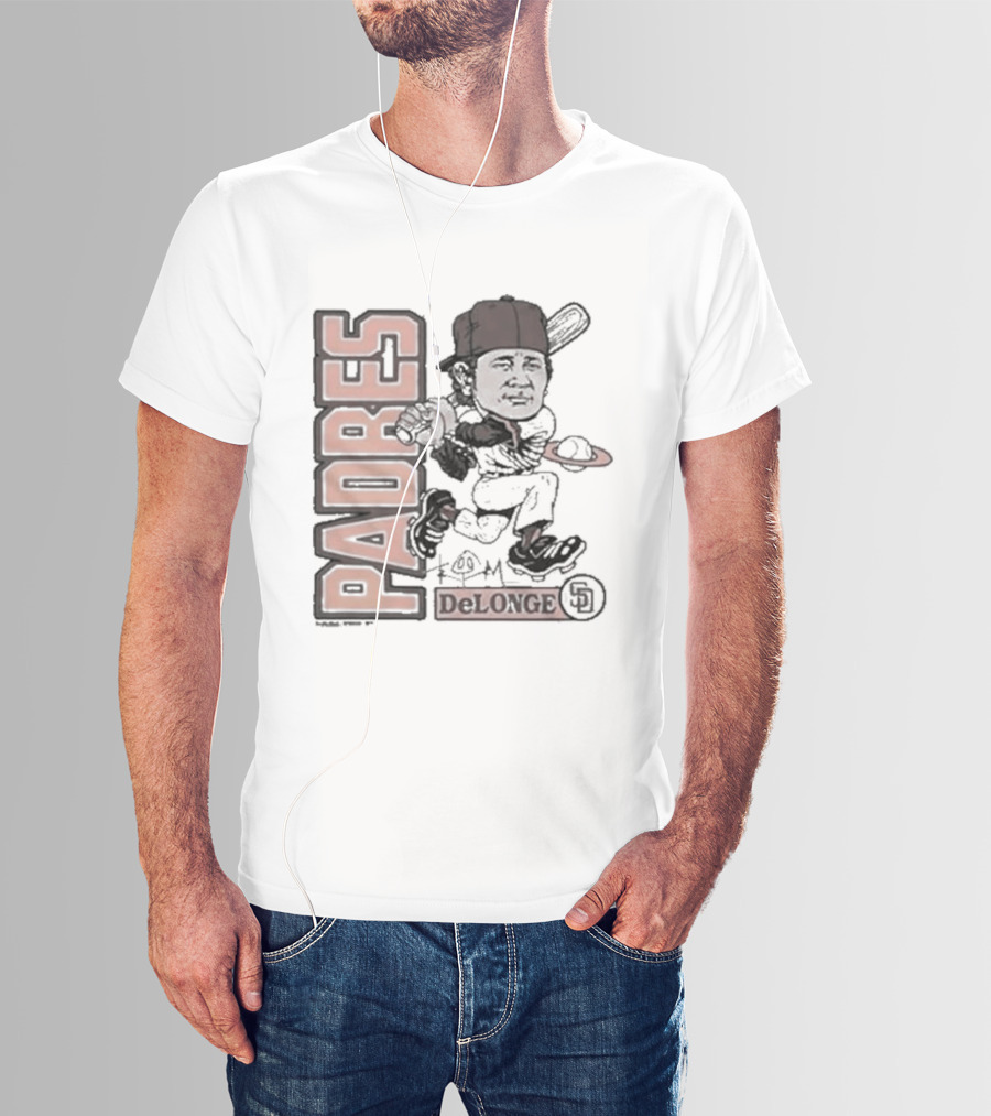 Tts Padres Homage Tom All Star Delonge Baseball Fan T-Shirt